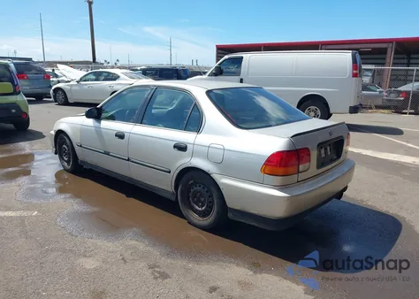 1998 Honda Civic Lx из США, поврежденный, VIN JHMEJ6672WS005755